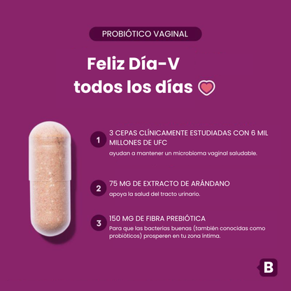 Bellara® | Probiótico Vaginal