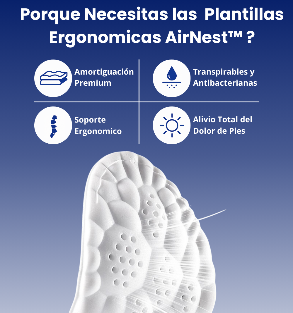 Plantillas Ergonómicas AirNest